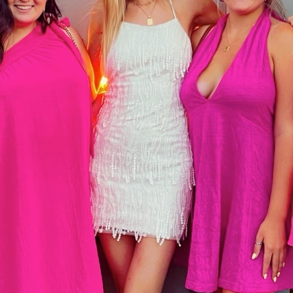 Lulu white sequence dress - Picture 5 of 6